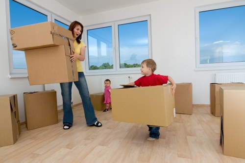 A van service handling storage and delivery transport in Barnes