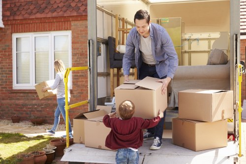Van and moving helper serving Barnes residential streets