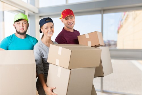 Moving truck service for a Barnes home relocation