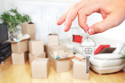 Commercial removals planning for a Barnes office move