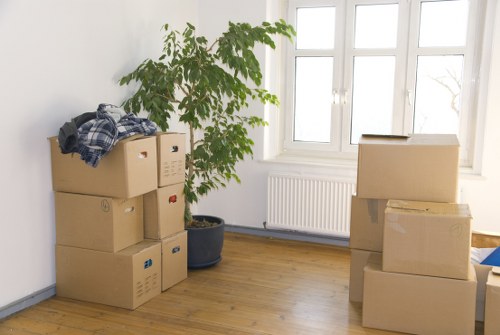 Careful loading of furniture for removals in Barnes