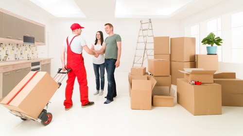 Office relocation support for a Barnes business move
